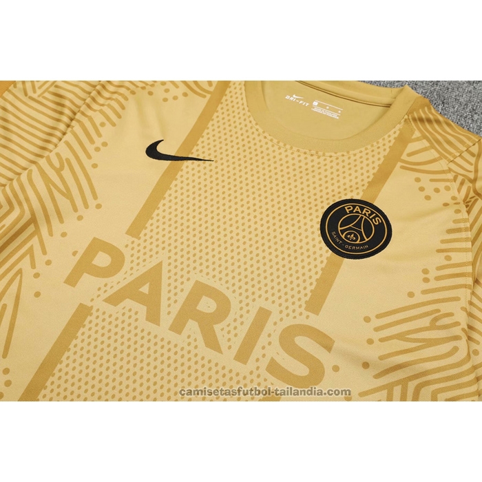 Camiseta de Entrenamiento Paris Saint-Germain 20/21 Amarillo